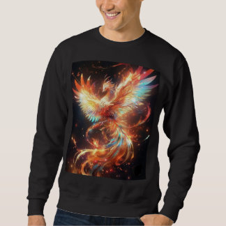 "Levendige vleugels: Multicolour Flying Bird sweat Trui