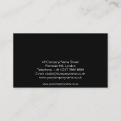 Levendige vlinders Visitekaartje (Achterkant)