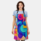 Levendige vormweergave schort (Gedragen)