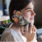 Levendige Waterverf Dia de los Muertos Catrina Case-Mate iPhone Case