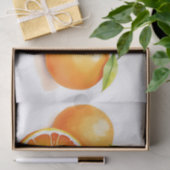 Levendige Waterverf Sinaasappels Tissuepapier (Geschenk)