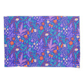 Levendige wilde bloemen kussensloop (Voorkant)