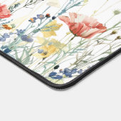 Levendige Wildflower Bureaumat (Hoek)