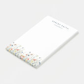 Levendige Wildflower Post-it® Notes (Schuin)