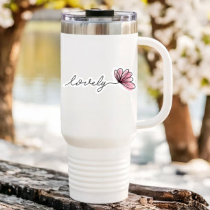 Levendige Word Flower-laptop   Afgesneden Sticker