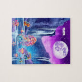 LEVENDIGE ZEEMEERMIN, DINOSAURUS, ZEE CREATURES PU LEGPUZZEL (Horizontaal)