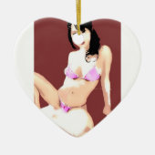 LEVENDoll 5 Keramisch Ornament (Voorkant)