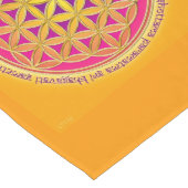 Levenflank / Blume des lebens - Moola Mantra Lange Tafelloper (Hoek)
