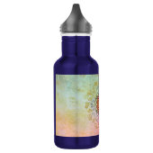 Levenflank / Blume des lebens - Ornament IV BG Waterfles (Links)