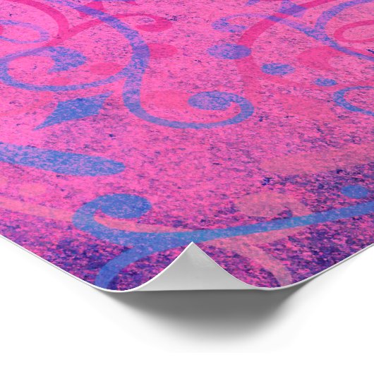 Levenflank / Blume des lebens - Ornament V Poster (Hoek)