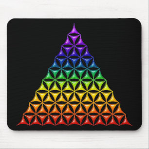 Levenflank / Blume des lebens - piramide chakra Muismat