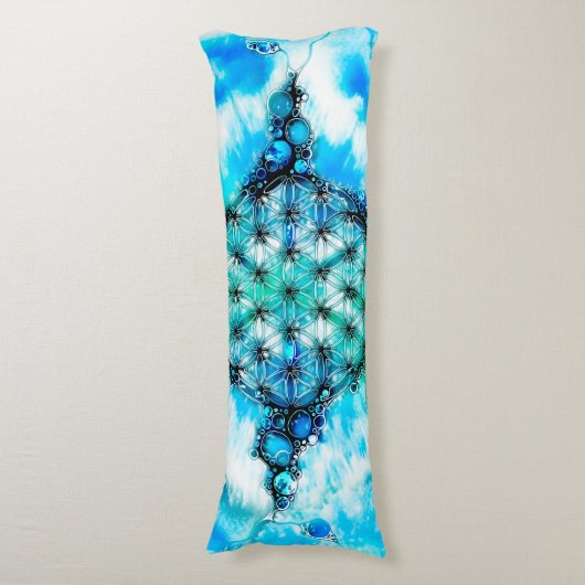 Levenflens - kleurloze manieren 3 + 4 lichaamskussen (Voorkant Verticaal)