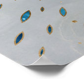 Levenflens - levensboom - vlinder poster (Hoek)