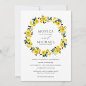 Levengele bloemen met een bruiloft kaart (Voorkant)