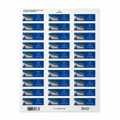 **LEVENS OP HET ETIKET VOOR TERUGKEERADRES* (Full Sheet)