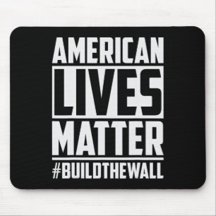 Levens Probleem #buildthewall Trump USA 2020 Desig Muismat