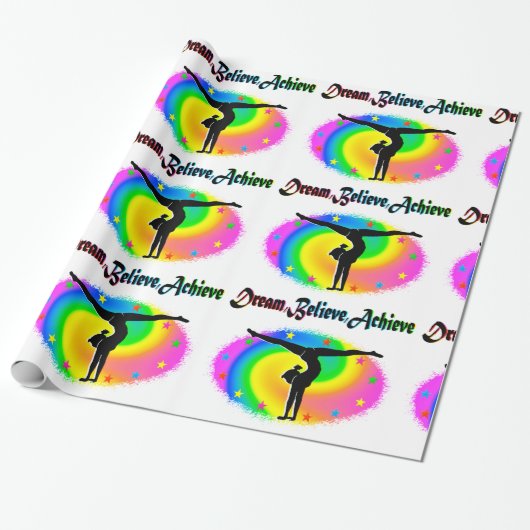 LEVENS VAN MIJN GYMNASTICS-DREAM CADEAUPAPIER (Uitgerold)