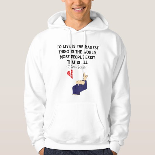 Levensaanbiedingen, Afstuderen, gefeliciteerd Hoodie (Voorkant)