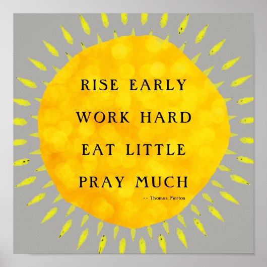 Levensadvies Poster (Voorkant)