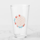 Levensbloem Glas (Voorkant)