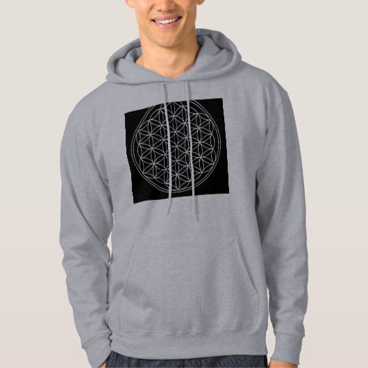 levensbloem hoodie (Voorkant)