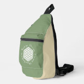 Levensbloem Ho'oponopono Sling Bag (Rechterhoek)