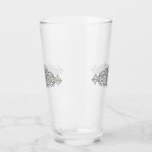 Levensbloem - siergoud glas (Links)