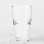 Levensbloem - siergoud glas (Rechts)