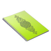 Levensbloem -  siergoud notitieboek (Rechterzijde)