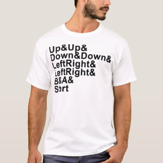 Levensboncode (zwart briefje) t-shirt