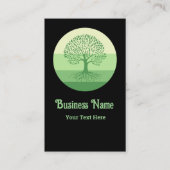 Levensboom, boomdag visitekaartje (Voorkant)