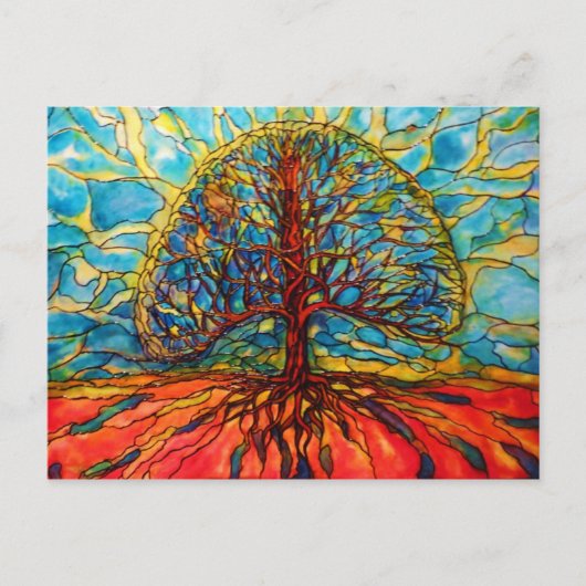 Levensboom Briefkaart (Voorkant)