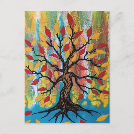 Levensboom Briefkaart (Voorkant)