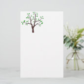 Levensboom Briefpapier (Staand voorkant)