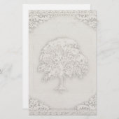 Levensboom Briefpapier (Voorkant / Achterkant)