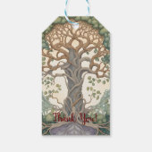 Levensboom Cadeaulabel (Achterkant)