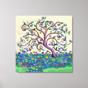 Levensboom Canvas Afdruk