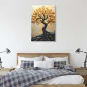 Levensboom Canvas Afdruk (Insitu (Slaapkamer))