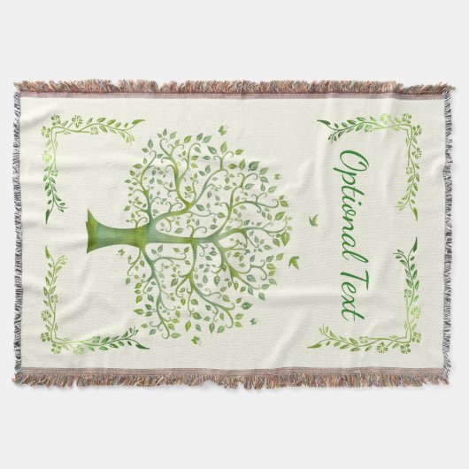 Levensboom Deken (Voorkant)