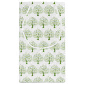 Levensboom, Elegant Wedding Favor Klein Cadeauzakje (Achterkant)