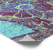 Levensboom en vlinder poster (Hoek)