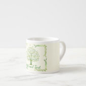 Levensboom Espresso Kop (Voorkant rechts)