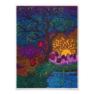 Levensboom Foto Afdruk