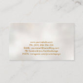 Levensboom - Geode Agaat Bladeren Visitekaartje (Achterkant)