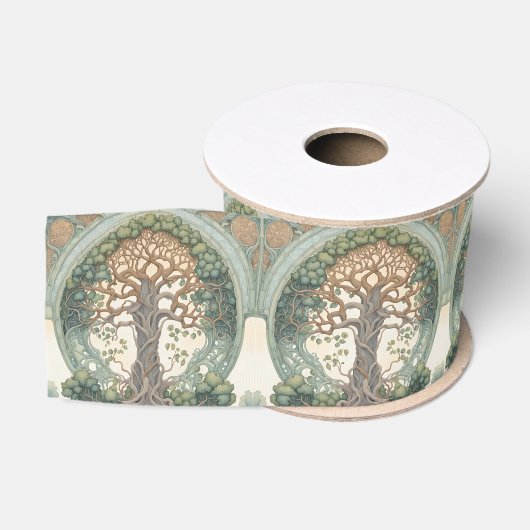 Levensboom Grosgrain Lint (Spoel)