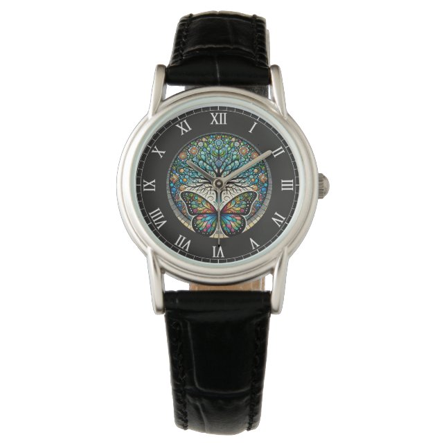 Levensboom  horloge (Voorkant)