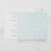 Levensboom/Huwelijksverjaardag Uitnodigingen (TBA) (Voorkant / Achterkant)