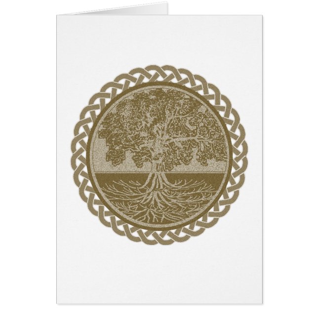 Levensboom in bruin (Voorkant)