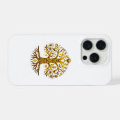 Levensboom iPhone Hoesje (Achterkant horizontaal)