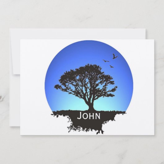 Levensboom Kaart (Voorkant)